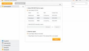 iMyFone ScanOutlook screenshot