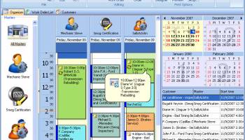 Repair Shop Calendar screenshot