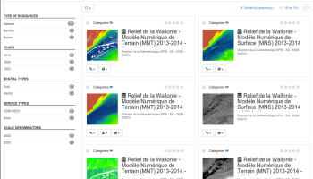 GeoNetwork screenshot