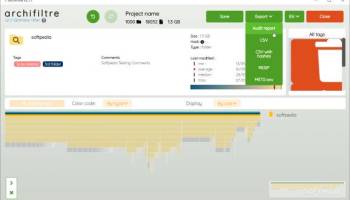 Archifiltre screenshot