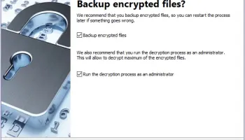 Avast Decryption Tool for AtomSilo and LockFile screenshot