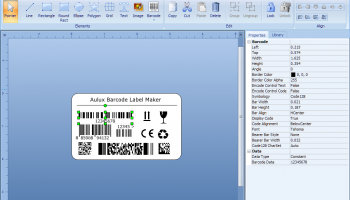 Barcode Label Maker Professional Edition screenshot