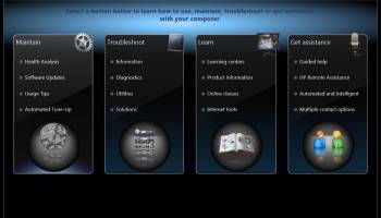 HP Support Assistant for Home Desktops screenshot
