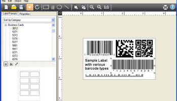 iBarcoder, Windows barcode generator screenshot