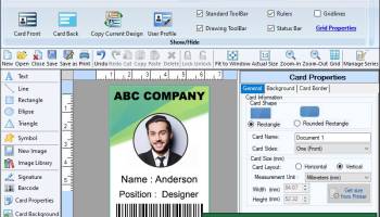 ID Card Designing Software screenshot