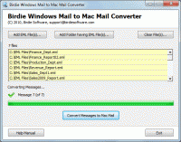 Transfer Windows Live Mail to Mac Mail screenshot