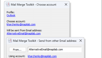 Mail Merge Toolkit screenshot