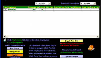 Citrus Payroll screenshot