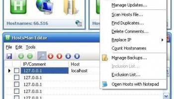 HostsMan screenshot