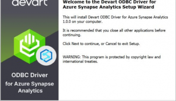 Azure Synapse Analytics ODBC Driver by Devart screenshot