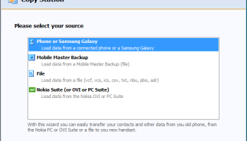 Mobile Master Copy Station screenshot