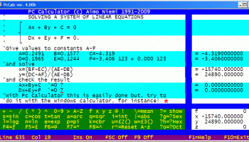 Pc Calculator screenshot