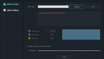 USB Encryption screenshot