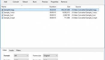 500th Video Converter screenshot