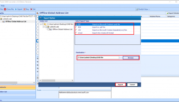 OAB Viewer Pro screenshot