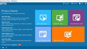 Remo Privacy Cleaner screenshot