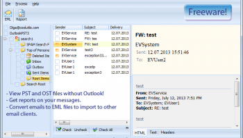 Coolutils Outlook Viewer screenshot