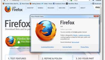 Firefox 14 screenshot