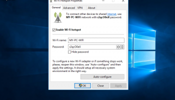 Wi-Fi Hotspot screenshot