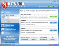 Returnil System Safe 2011 screenshot