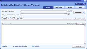 Softaken ZIP Recovery screenshot