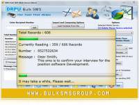 Group SMS Software screenshot