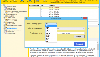 SoftTweak MDaemon Converter screenshot