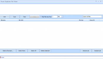 Puran Duplicate File Finder screenshot