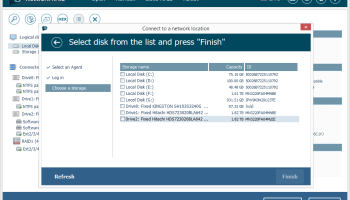 UFS Explorer Network RAID screenshot