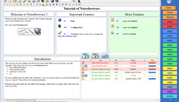 Notesbrowser English screenshot