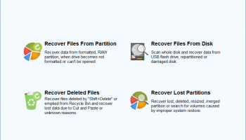 CuteRecovery screenshot