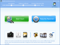 MiniSD Card Recovery Pro screenshot