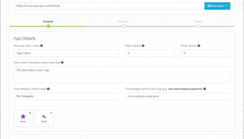 WebIntoApp screenshot