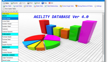Agility Database screenshot