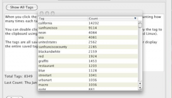 Tagerator screenshot
