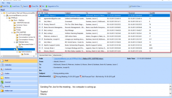 Free Outlook OST File Viewer Tool screenshot