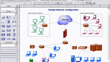 LanFlow Net Diagrammer screenshot