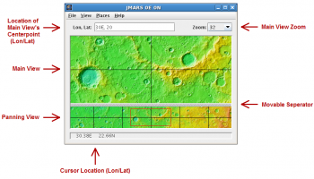 JMARS for Windows screenshot
