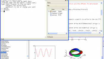FreeMat for Windows screenshot