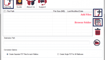 QuickMigrations for MBOX to PST screenshot