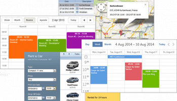 DHTMLX Scheduler .NET screenshot