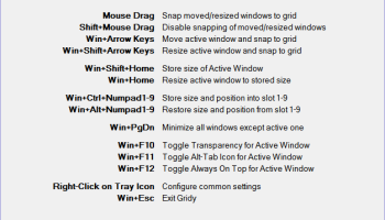 Portable Gridy screenshot