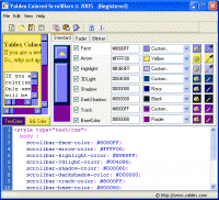 Yaldex Colored ScrollBars 2.1 screenshot