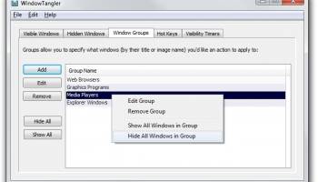 WindowTangler screenshot
