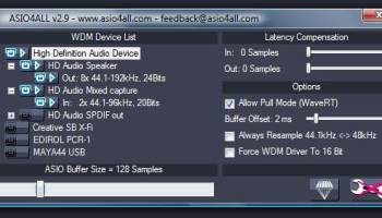 ASIO4ALL screenshot