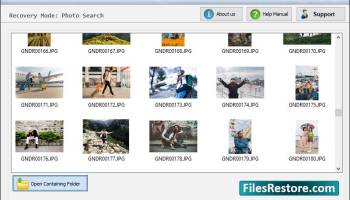 Files Restore screenshot