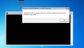 Windows Product Key Finder screenshot