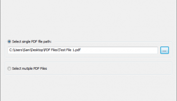 PDF Protection screenshot