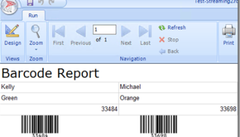 ASPX QR Code Barcode Script screenshot
