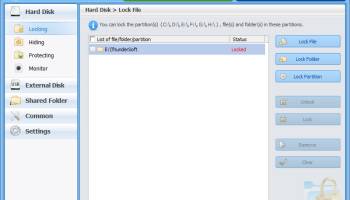 Folder Password Lock Pro screenshot